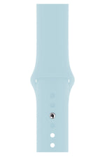 Apple Watch Uyumlu Silikon Spor Kordon Alice Mavi  bikordon