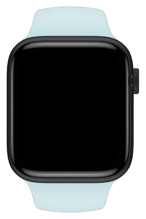 Apple Watch Uyumlu Silikon Spor Kordon Alice Mavi  bikordon