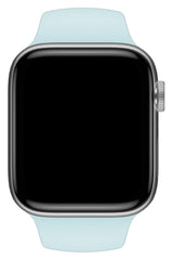 Apple Watch Uyumlu Silikon Spor Kordon Alice Mavi