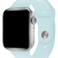 Apple Watch Uyumlu Silikon Spor Kordon Alice Mavi