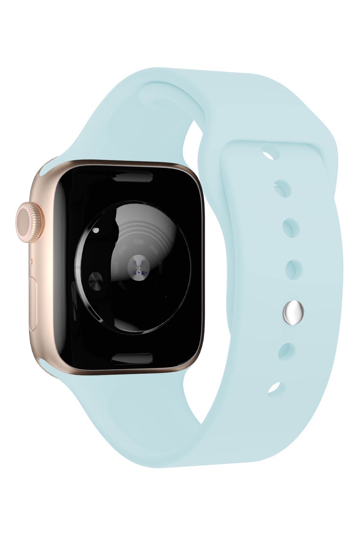 Apple Watch Uyumlu Silikon Spor Kordon Alice Mavi  bikordon