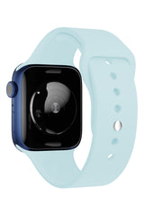 Apple Watch Uyumlu Silikon Spor Kordon Alice Mavi