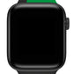 Apple Watch Compatible Silicone Sport Band Black Line 