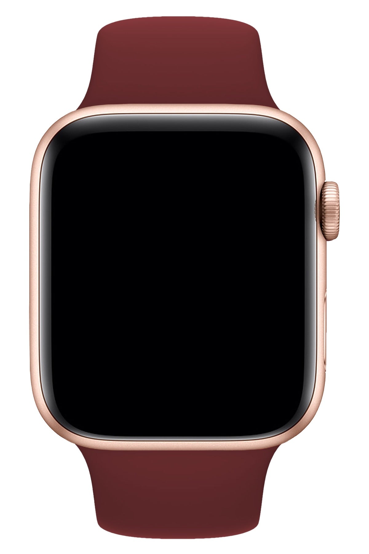 Apple Watch Uyumlu Silikon Spor Kordon Bordo  bikordon