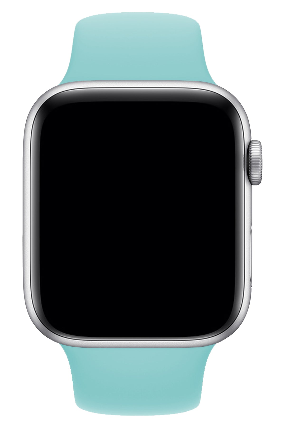 Apple Watch Uyumlu Silikon Spor Kordon Cam Göbeği  bikordon