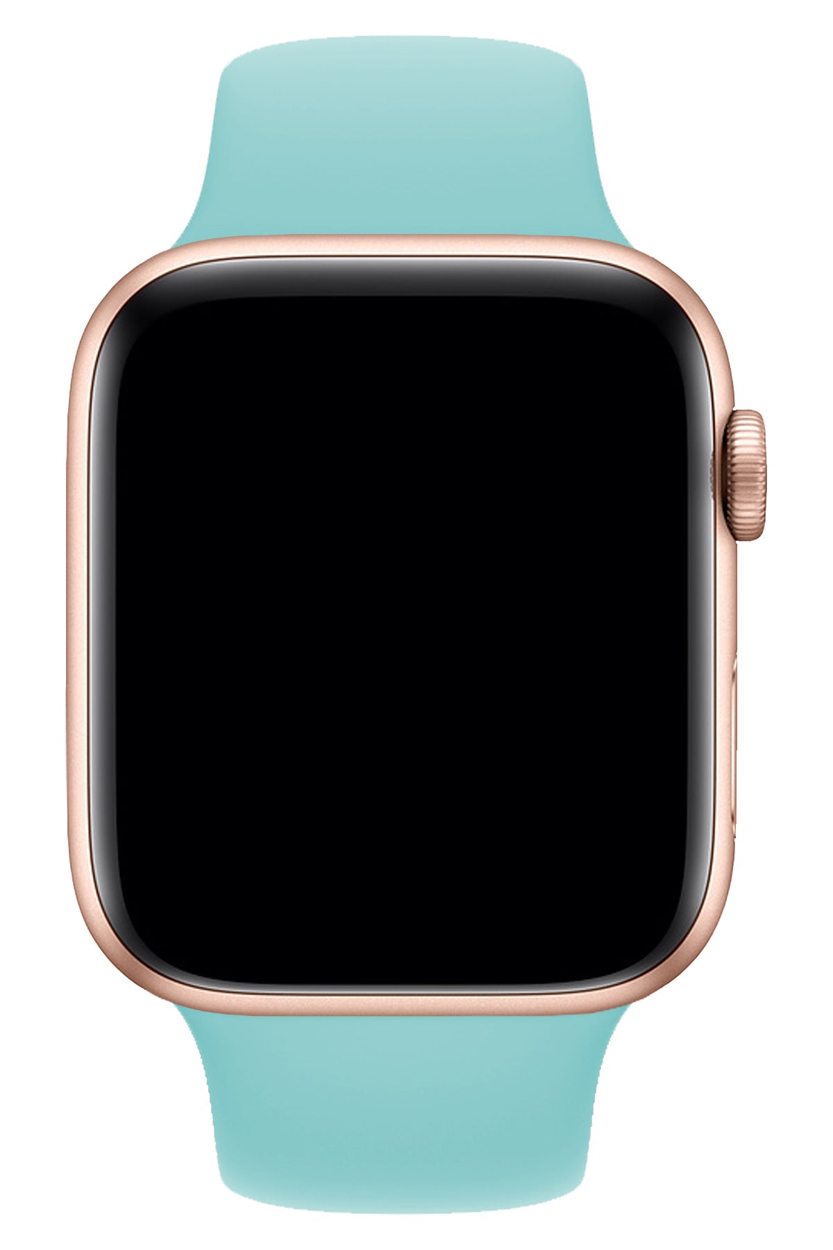 Apple Watch Uyumlu Silikon Spor Kordon Cam Göbeği  bikordon