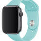 Apple Watch Compatible Silicone Sport Band Cyan