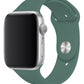Apple Watch Uyumlu Silikon Spor Kordon Çam Yeşili