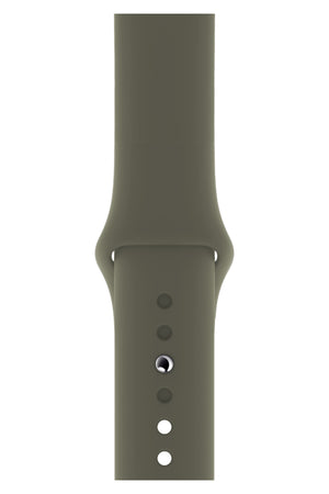 Apple Watch Uyumlu Silikon Spor Kordon Davy Yeşil  bikordon