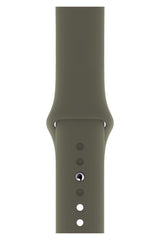 Apple Watch Uyumlu Silikon Spor Kordon Davy Yeşil