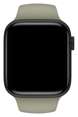 Apple Watch Uyumlu Silikon Spor Kordon Davy Yeşil