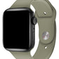 Apple Watch Uyumlu Silikon Spor Kordon Davy Yeşil  bikordon