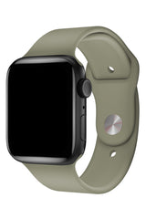 Apple Watch Uyumlu Silikon Spor Kordon Davy Yeşil