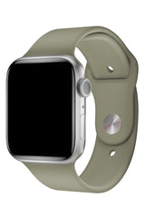 Apple Watch Uyumlu Silikon Spor Kordon Davy Yeşil