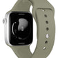 Apple Watch Uyumlu Silikon Spor Kordon Davy Yeşil  bikordon
