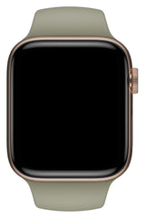 Apple Watch Uyumlu Silikon Spor Kordon Davy Yeşil