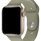 Apple Watch Uyumlu Silikon Spor Kordon Davy Yeşil  bikordon