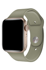Apple Watch Uyumlu Silikon Spor Kordon Davy Yeşil