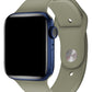 Apple Watch Uyumlu Silikon Spor Kordon Davy Yeşil  bikordon
