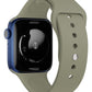 Apple Watch Uyumlu Silikon Spor Kordon Davy Yeşil  bikordon