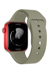 Apple Watch Uyumlu Silikon Spor Kordon Davy Yeşil