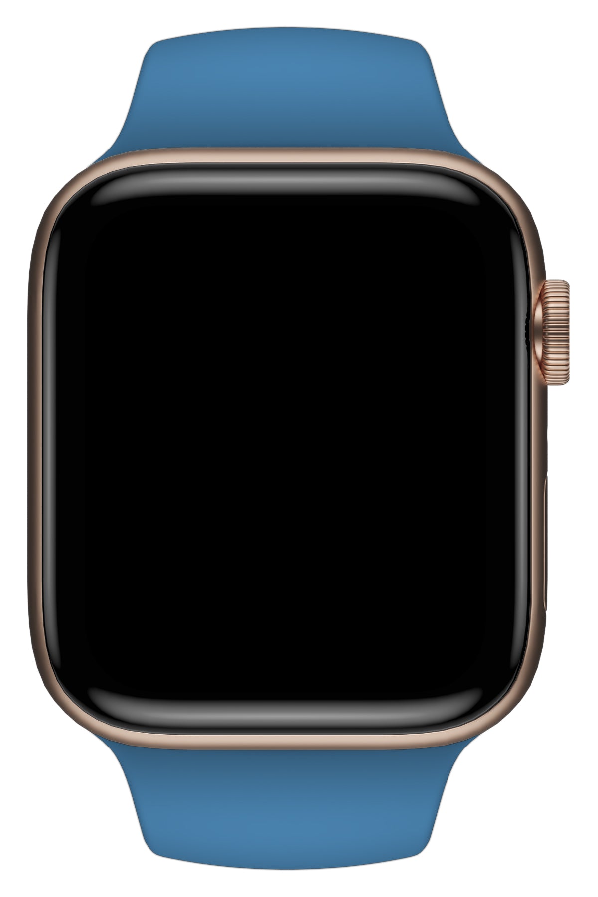 Apple Watch Uyumlu Silikon Spor Kordon Denim Mavi  bikordon