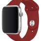 Apple Watch Compatible Silicone Sport Band Falu Red 