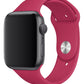 Apple Watch Uyumlu Silikon Spor Kordon Fuşya
