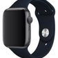 Apple Watch Uyumlu Silikon Spor Kordon Gece Mavi