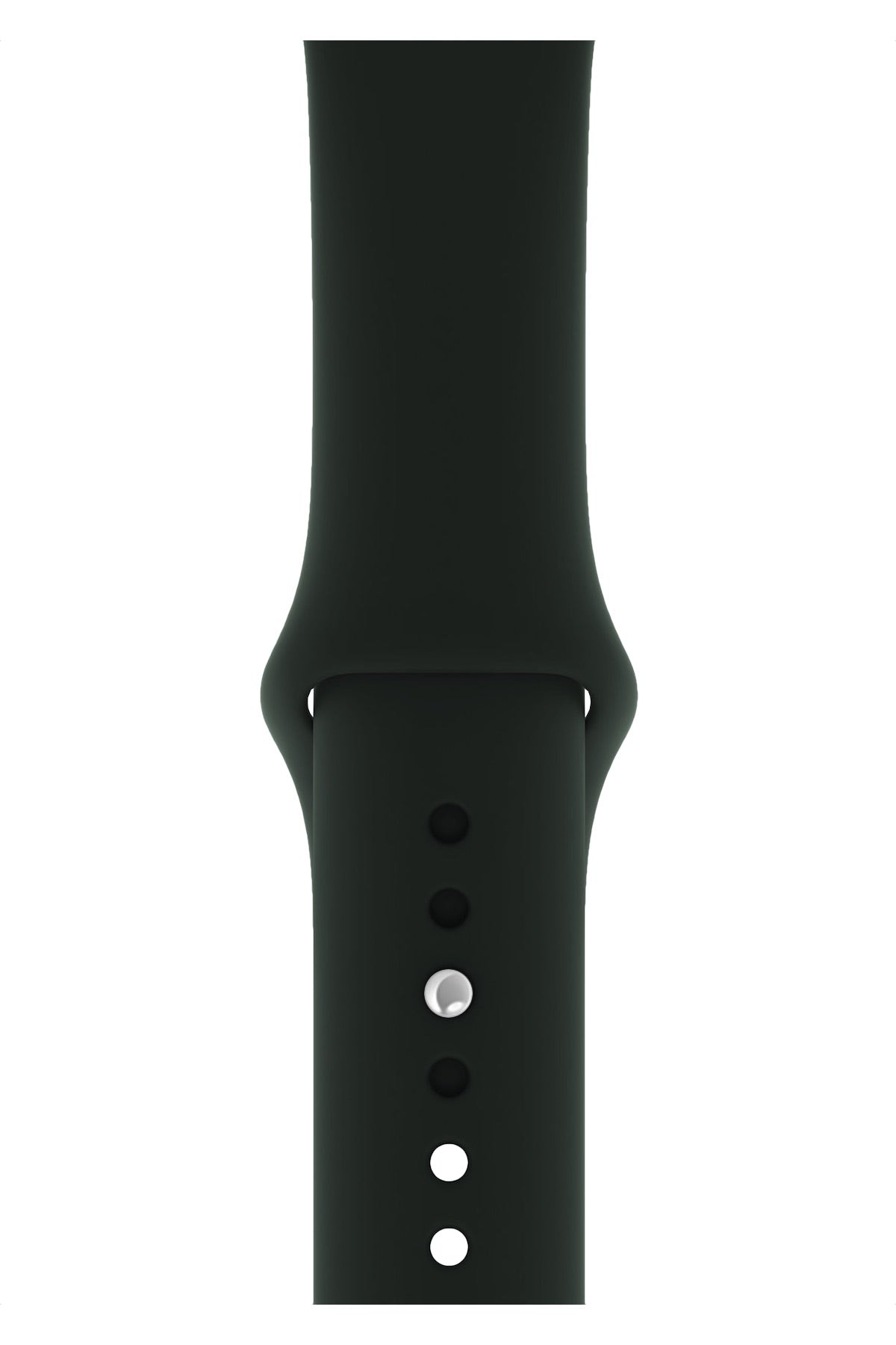 Apple Watch Compatible Silicone Sport Band Night Green