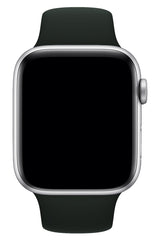 Apple Watch Uyumlu Silikon Spor Kordon Gece Yeşil