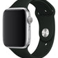 Apple Watch Uyumlu Silikon Spor Kordon Gece Yeşil  bikordon