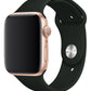 Apple Watch Uyumlu Silikon Spor Kordon Gece Yeşil  bikordon