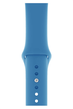 Apple Watch Compatible Silicone Sport Band Sky Blue
