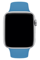 Apple Watch Compatible Silicone Sport Band Sky Blue
