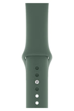 Apple Watch Uyumlu Silikon Spor Kordon Haki  bikordon