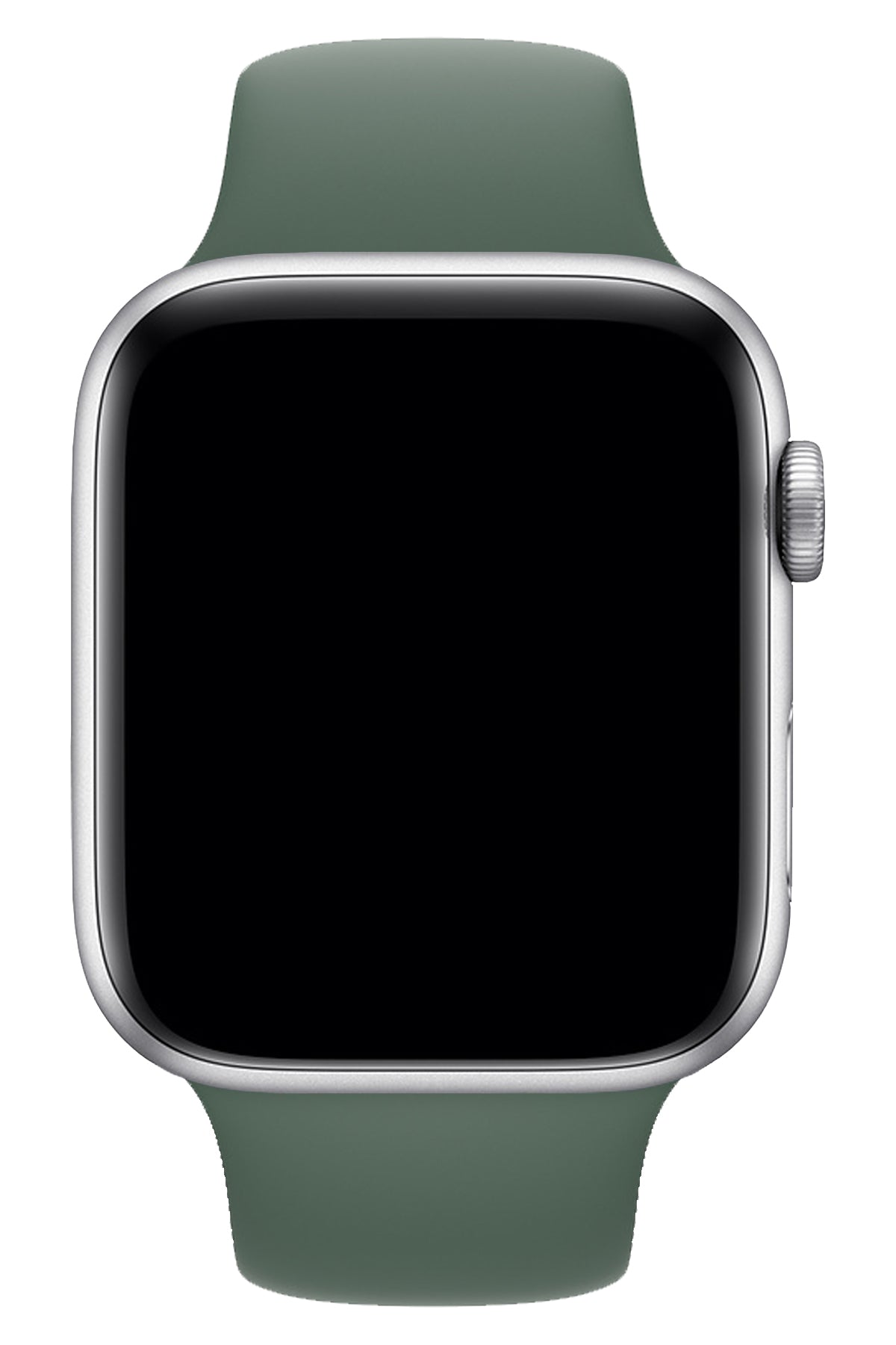 Apple Watch Uyumlu Silikon Spor Kordon Haki  bikordon