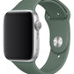 Apple Watch Uyumlu Silikon Spor Kordon Haki  bikordon