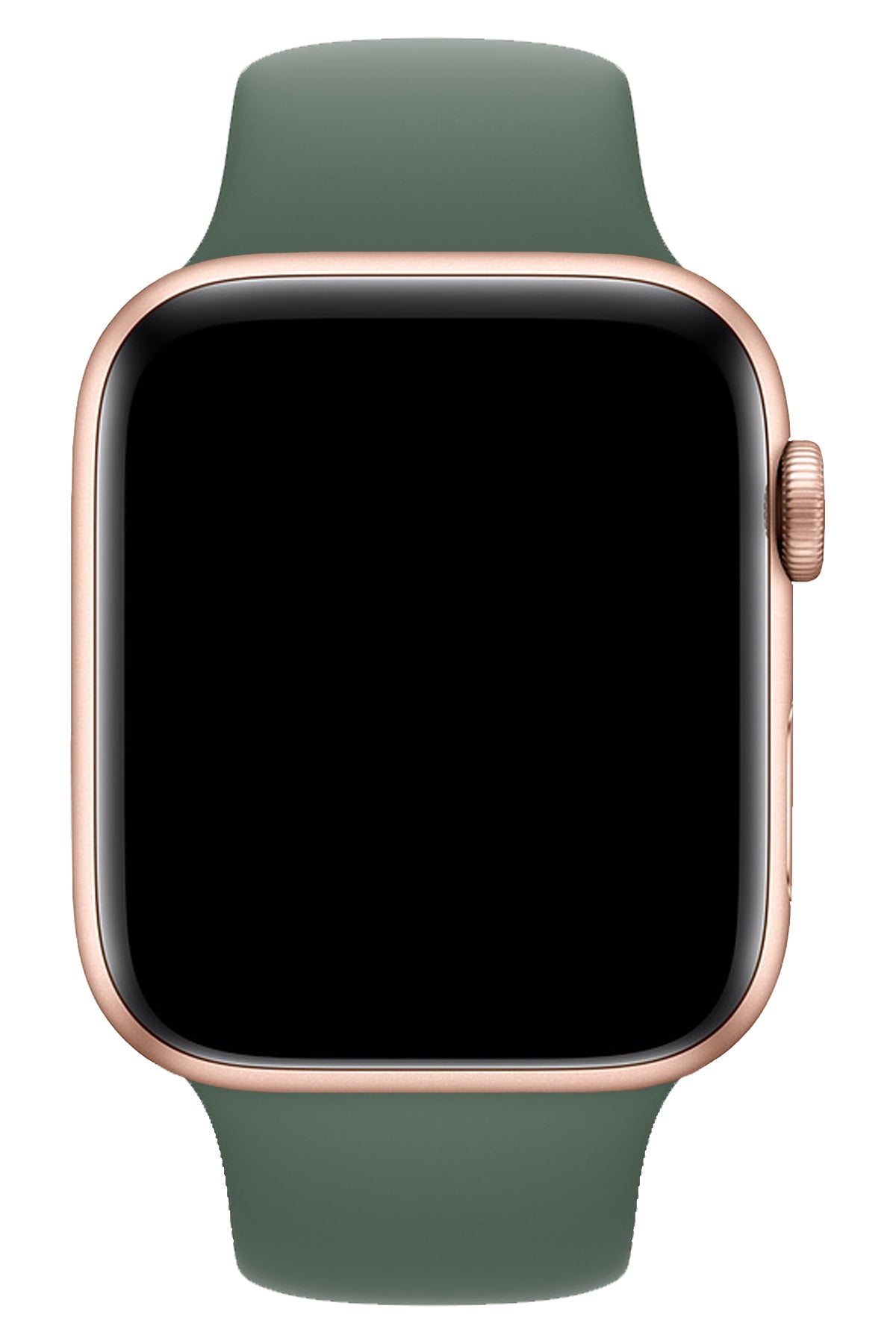 Apple Watch Uyumlu Silikon Spor Kordon Haki  bikordon