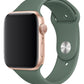 Apple Watch Uyumlu Silikon Spor Kordon Haki  bikordon
