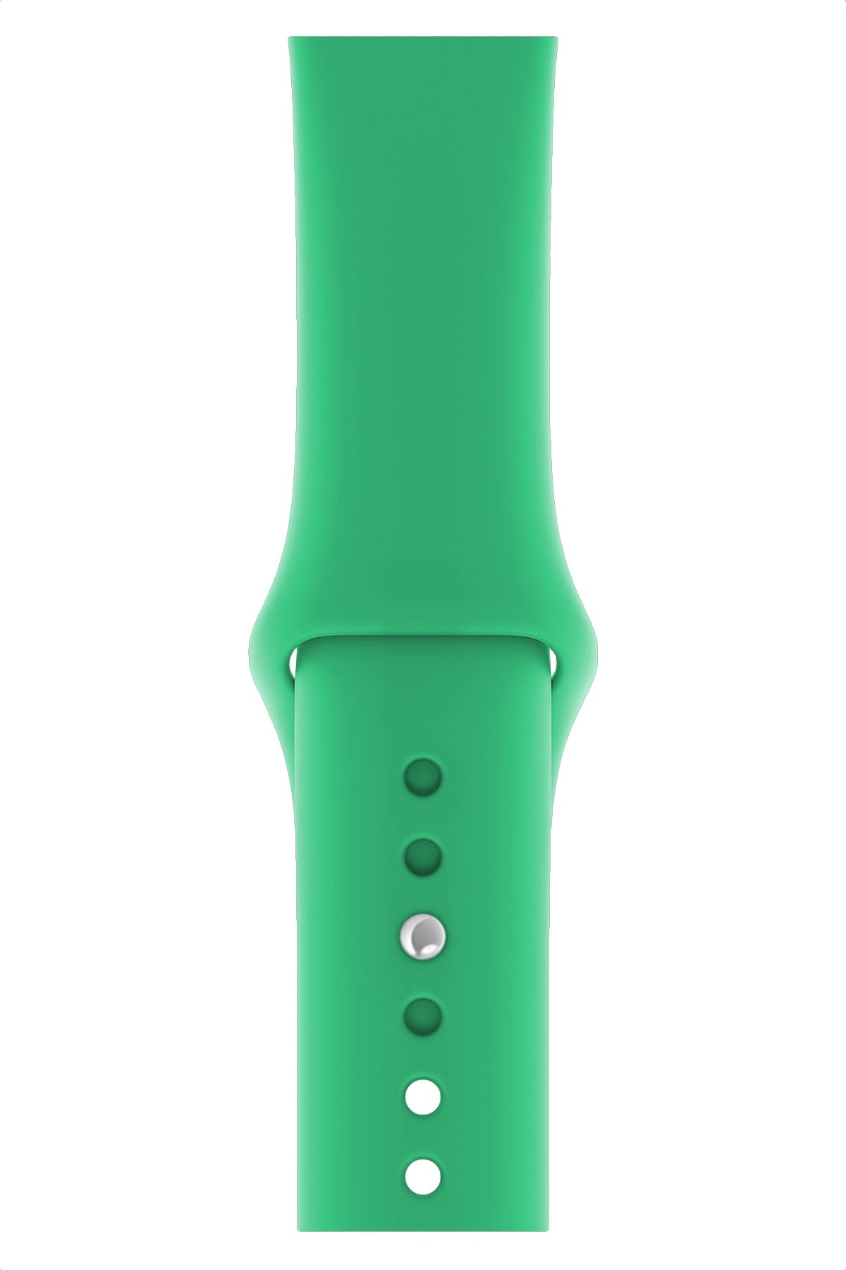 Apple Watch Uyumlu Silikon Spor Kordon Ihlamur Yeşil