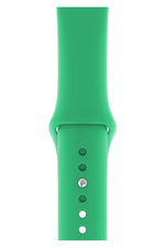 Apple Watch Uyumlu Silikon Spor Kordon Ihlamur Yeşil  bikordon