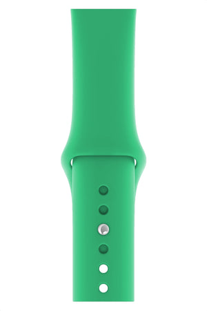 Apple Watch Compatible Silicone Sport Band Linden Green