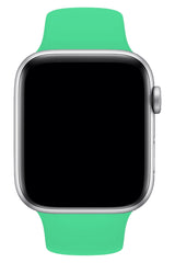 Apple Watch Compatible Silicone Sport Band Linden Green