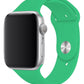 Apple Watch Uyumlu Silikon Spor Kordon Ihlamur Yeşil  bikordon