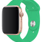 Apple Watch Uyumlu Silikon Spor Kordon Ihlamur Yeşil  bikordon