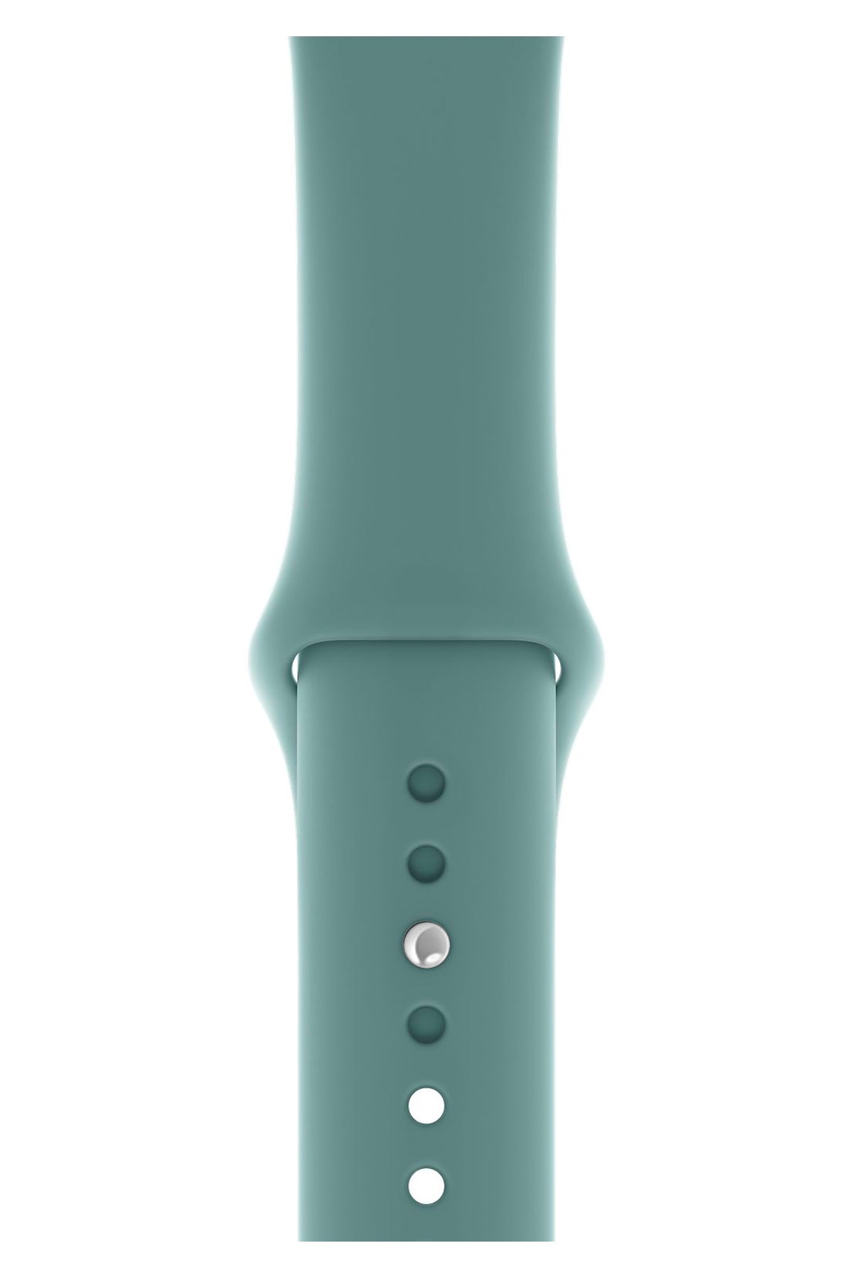 Apple Watch Uyumlu Silikon Spor Kordon Kaktüs Yeşil  bikordon
