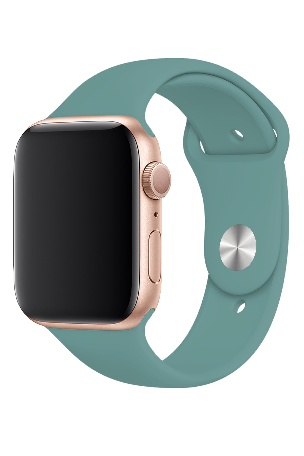 Apple Watch Uyumlu Silikon Spor Kordon Kaktüs Yeşil  bikordon