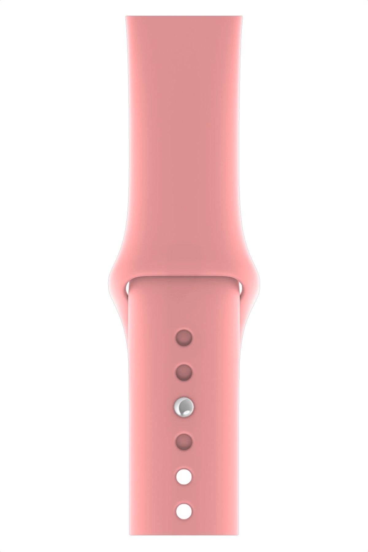 Apple Watch Uyumlu Silikon Spor Kordon Karanfil Pembe  bikordon