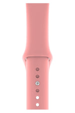 Apple Watch Uyumlu Silikon Spor Kordon Karanfil Pembe  bikordon